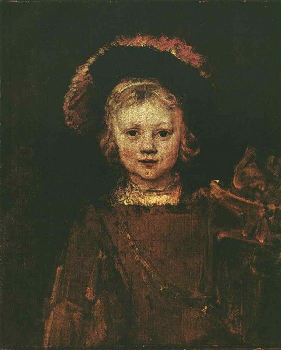 Rembrandt Portrait of Titus, 1653, Norton Simon Foundation, .    