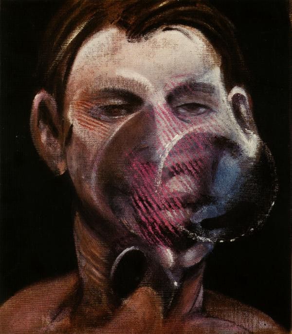 Bacon Three Studies for a Portrait of Peter Beard, center 19. , 