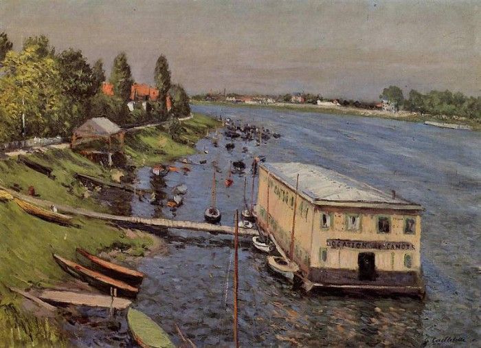 Caillebotte Gustave Boathouse in Argenteuil. , 