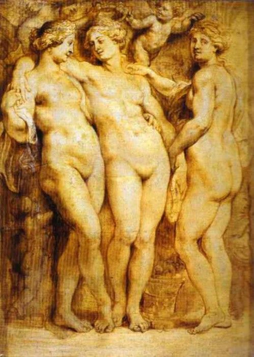 Peter Paul Rubens - The Three Graces. ,  