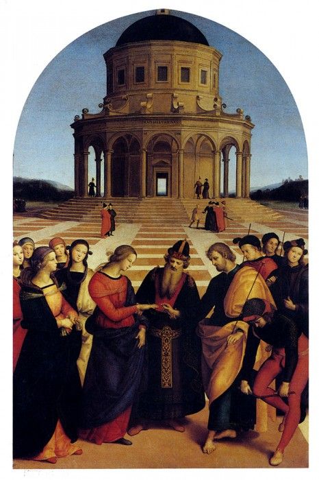 Raphael Marriage Of The Virgin. 