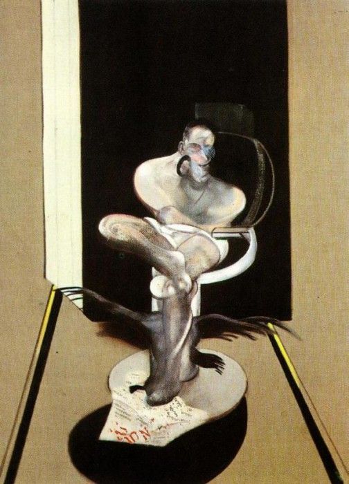 Bacon Seated Figure, 1977. , 