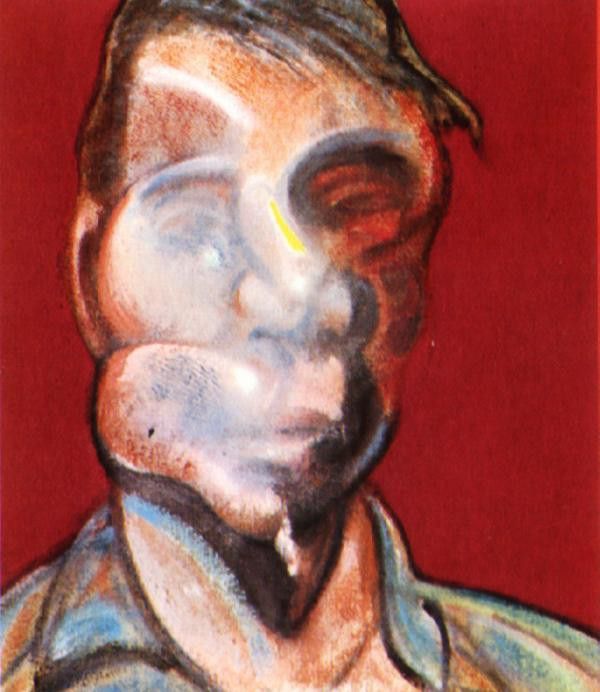 Bacon Study for Self-Portrait, right 1973. , 