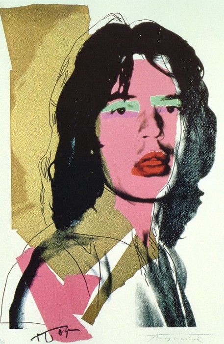 Twon07 Warhol Mick-Jagger. , 