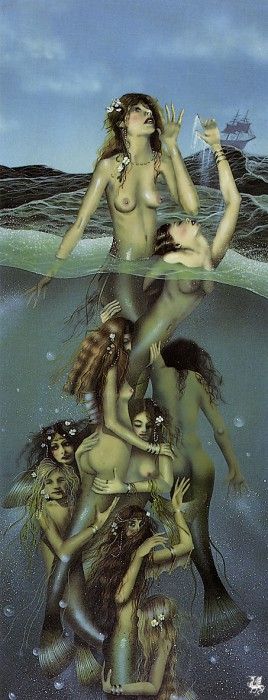 ma Delamare Mermaids The Call of the Sirens. , 