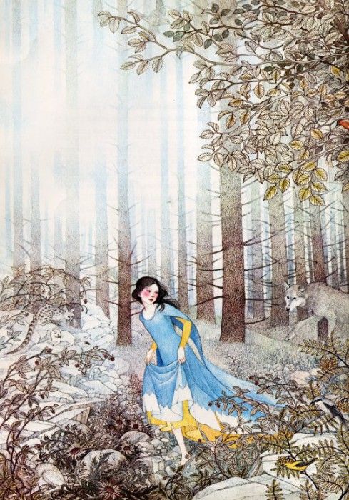 Nancy Ekholm Burkert - Snow White 02, De. Burkert,  