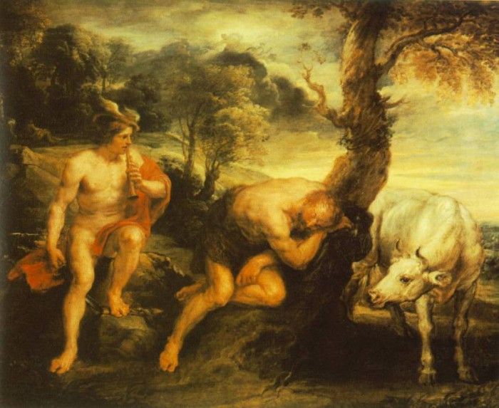 Rubens Mercury and Argus 1635-38 Gemaldegalerie Dresden. ,  