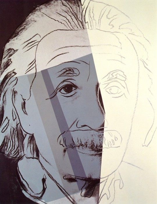 Twon01 Warhol Albert-Einstein. , 