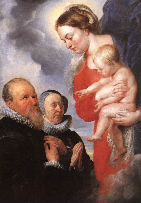 Rubens Virgin and Child. ,  