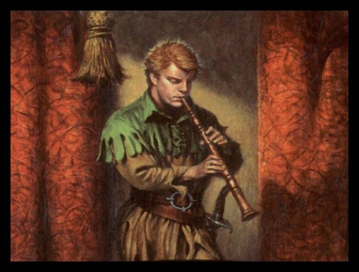 Rand al-Thor (Flute)-WOT-Premiere-Darrell Sweet-D50. ,  K