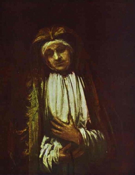 Rembrandt - Portrait of an Old Woman.    