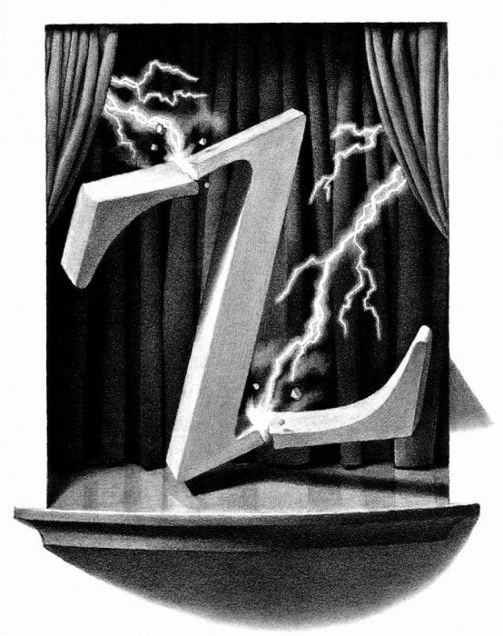 Z 026 The Z was Finally Zapped ChrisVanAllsburg sqs. Allsburg,  