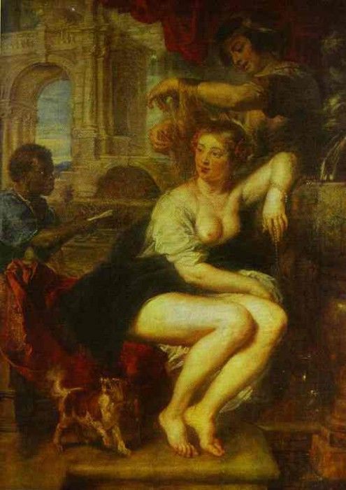 Peter Paul Rubens - Bathsheba at the Fountain. ,  