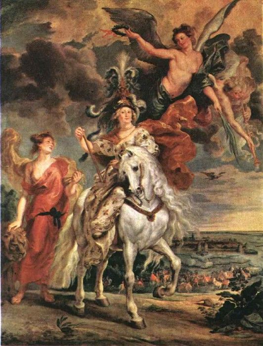 Rubens The Capture of Juliers, 1621-1625, Louvre. ,  