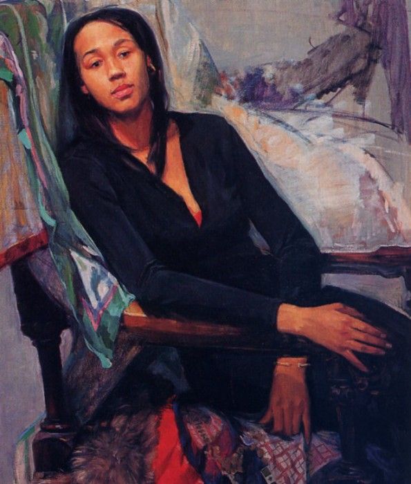 Sam Adoquei - Portrait of Gigi, De. Adoquei, 