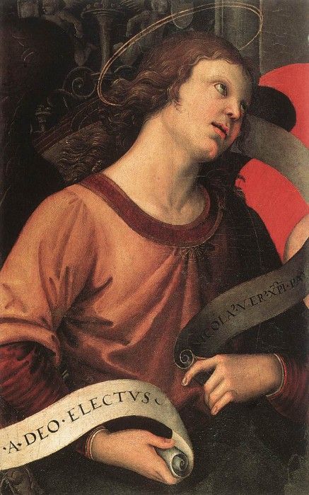 Raphael Angel (fragment of the Baronci Altarpiece). 