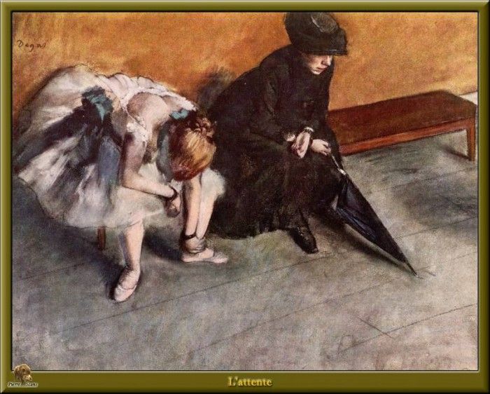 PO Degas 29 Lattente(1882). , --
