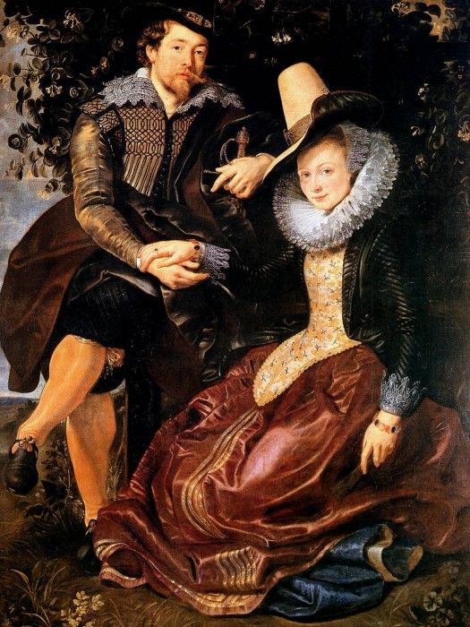 Rubens Peter Paul Isabella Brandt and the painter Sun. ,  