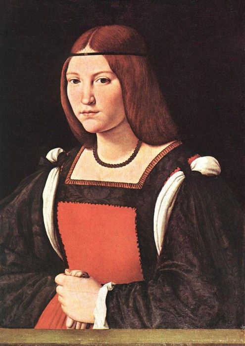 Boltraffio Giovanni Antonio Portrait of a Young Woman MLN. Boltraffio,  