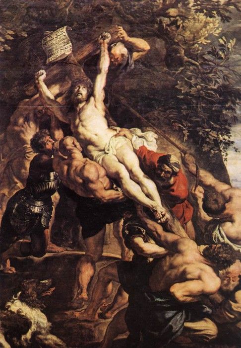 Rubens Raising of the Cross detail1. ,  