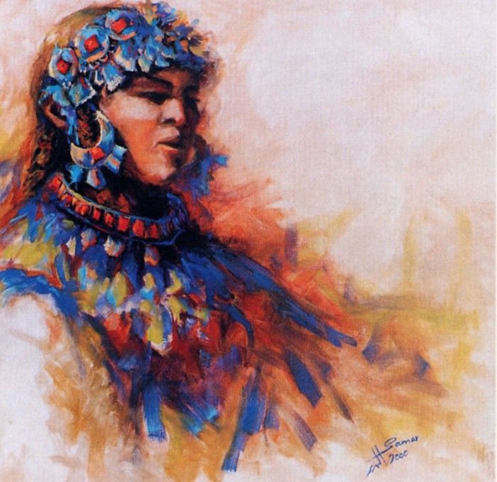 Samar Albader - Bedouin Dancer, Hanan, De. Albader, 
