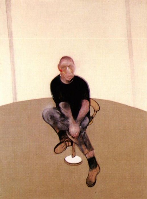 Bacon Study for Self-Portrait, 1985, right. , 