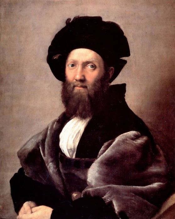 Portrait of Baldassare Castiglione. 