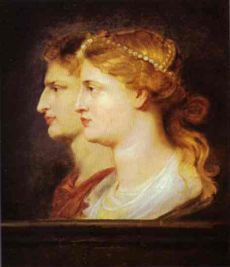 Peter Paul Rubens - Tiberius and Agrippina. ,  