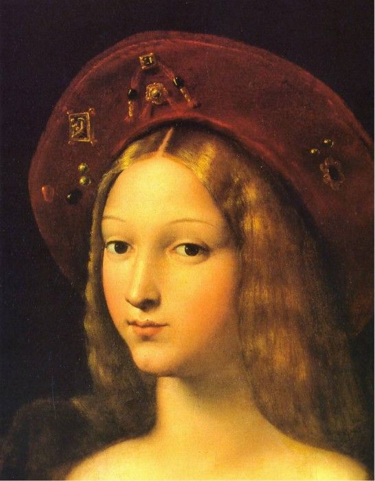Joanna of Aragon detail. 