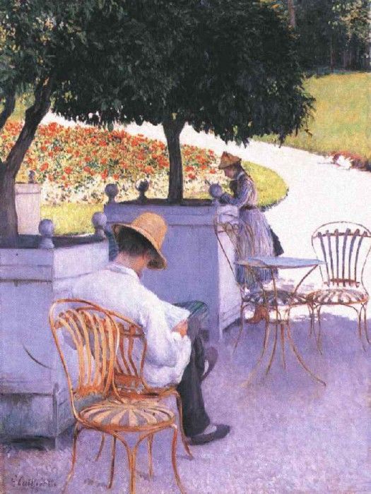 Caillebotte Gustave The Orange Trees. , 