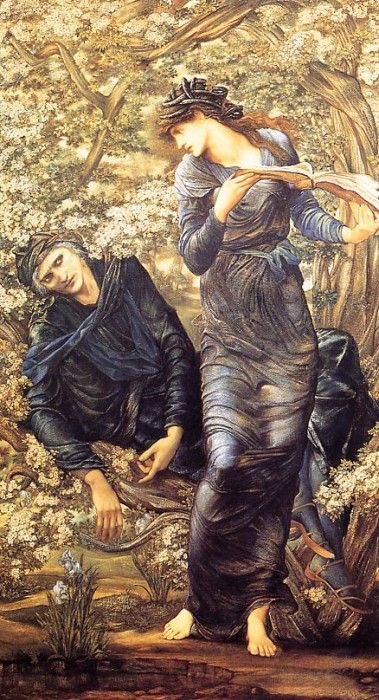Burne-Jones - The Beguiling of Merlin (end. -   