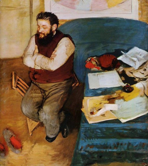 Degas Edgar Diego Martelli. , --