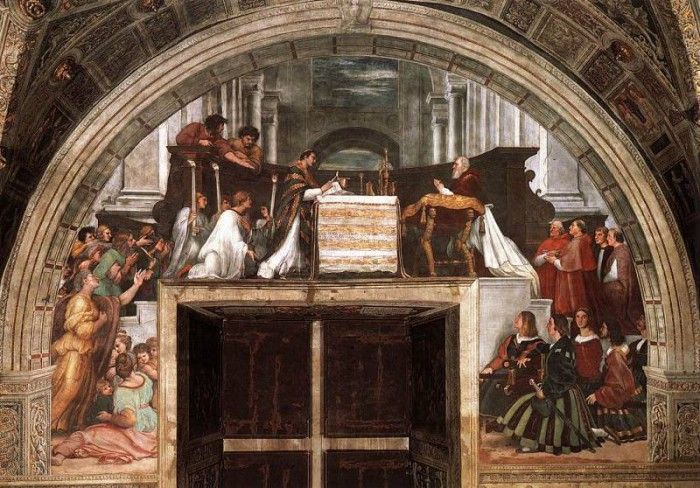 Raphael The Mass at Bolsena. 