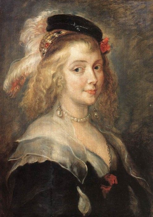 Rubens Portrait of Helena Fourment. ,  