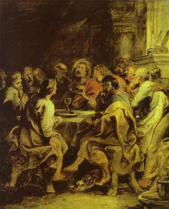 Peter Paul Rubens - The Last Supper. ,  