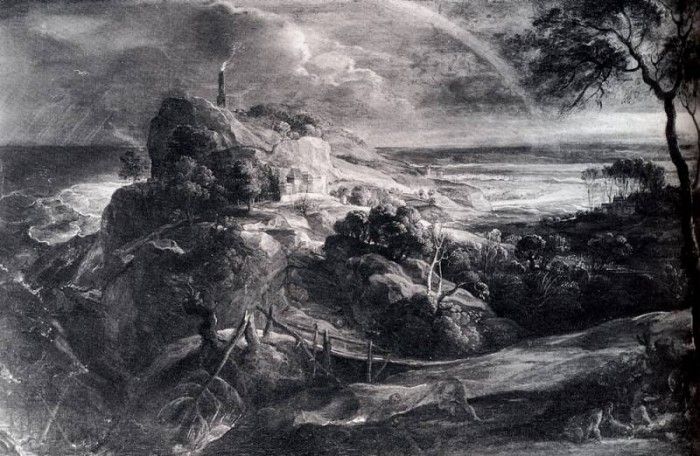 Rubens Landscape With The Shipwreck Of Aeneas. ,  