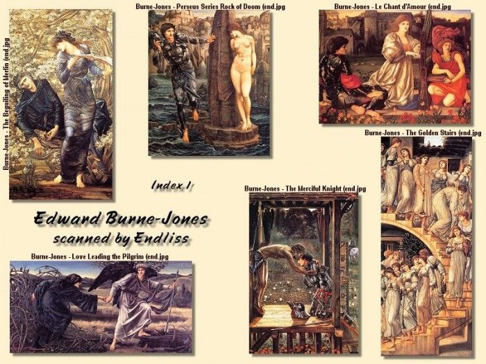 Burne-Jones - Index 1 (end. -   
