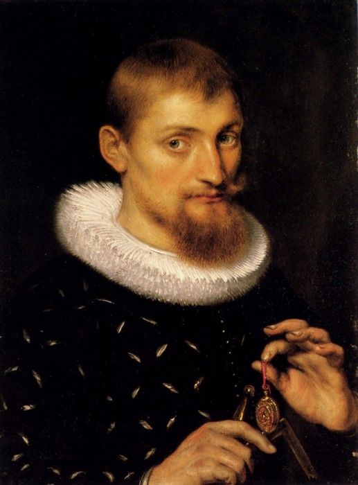 Rubens Portrait Of A Man. ,  