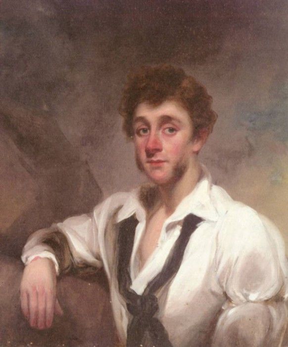 Chinnery George Portrait Of A Gentleman. Chinnery, 