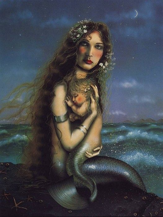 lrs Delamare David Mermaid& Child. , 