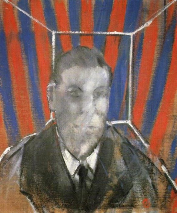 Bacon Study for a Portrait of a Man in Blue, 1952. , 