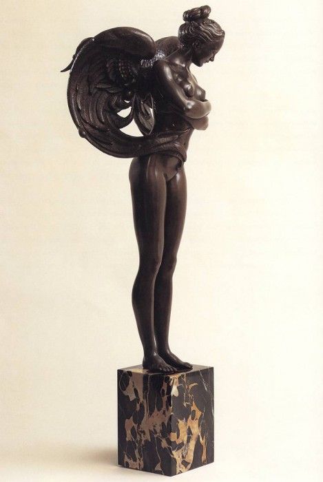 kb Parkes Michael Sculpture Angel. , 