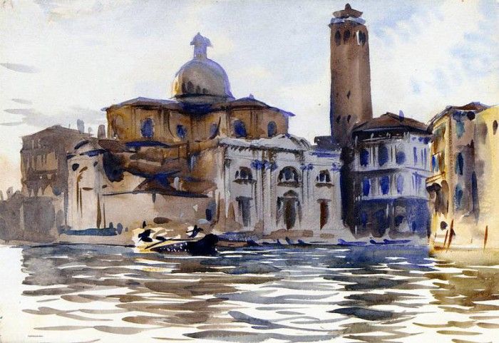 Sargent John Singer Palazzo Labbia Venice. ,  
