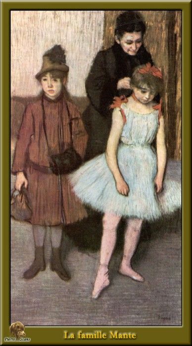 PO Degas 23 La famille Mante(1889). , --