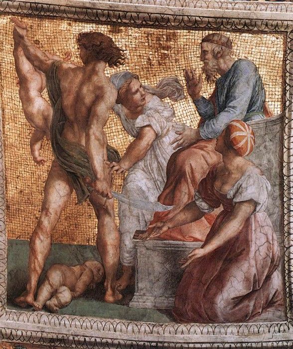 Raphael The Stanza della Segnatura The Judgment of Solomon. 