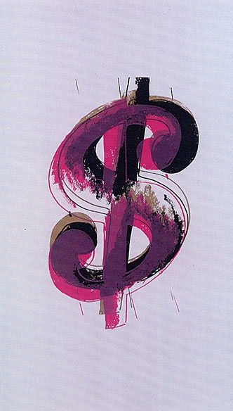 Warhol - Paper Dollar. , 