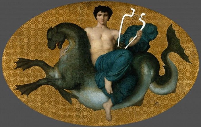     [Arion on a sea horse] 1855. ,  