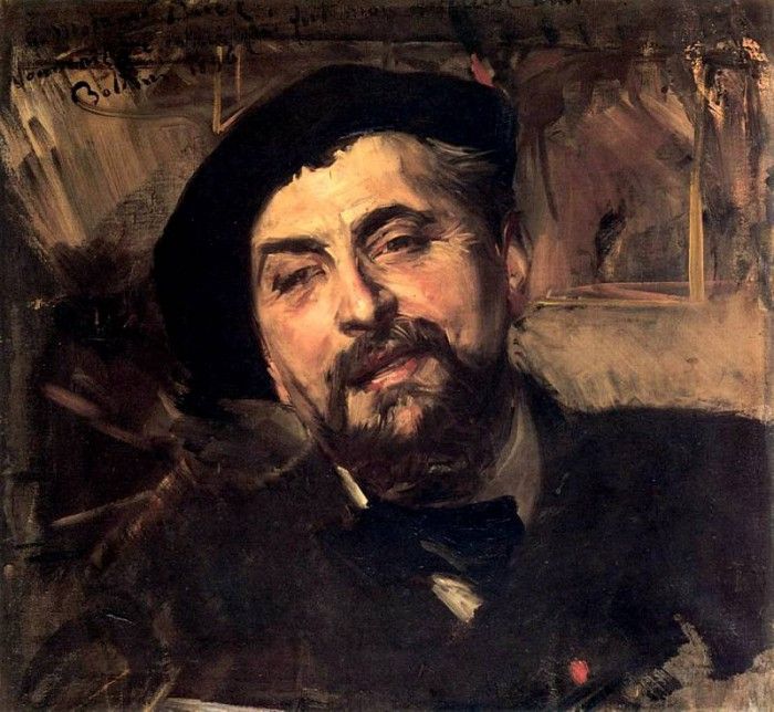 Portrait of the Artist Ernest Ange Duez 1894. Boldini, 