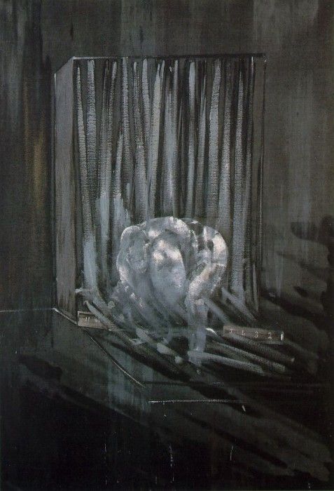 Bacon Study for a nude, 1951, 198 x 137 cm, Private. , 