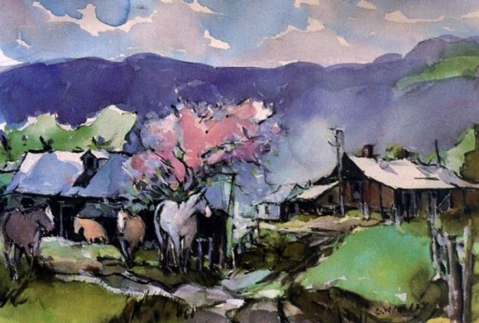 George Culley - Springtime at the Ranch, De. Culley, 